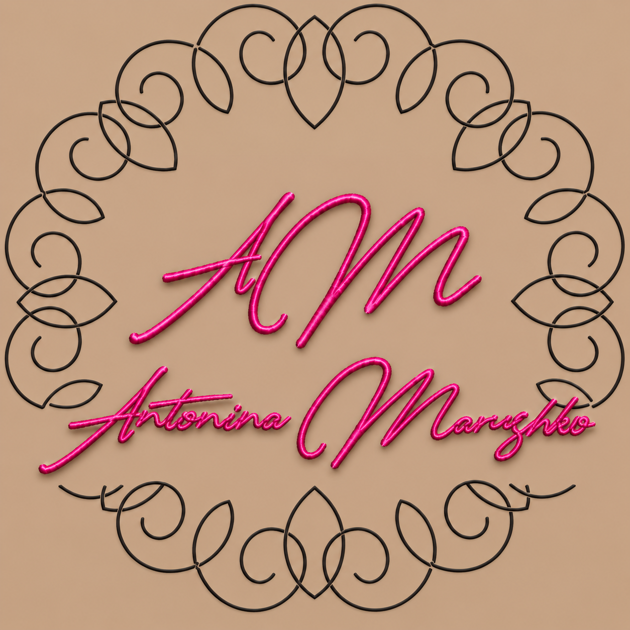 Antonina Marushko — monogram